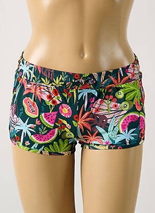 Chiloți de baie verde GRAIN DE SABLE femeie