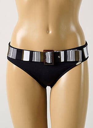 Chiloți de baie negru GRAIN DE SABLE femeie