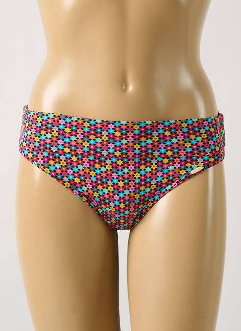 Chiloți de baie roșu GRAIN DE SABLE femeie