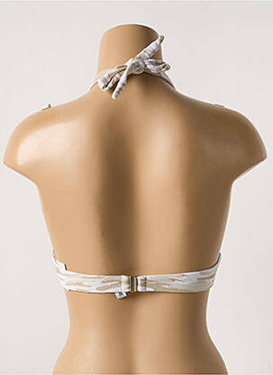 Sutien de costum de baie top triunghiuri top triunghiuri auriu PAIN DE SUCRE femeie