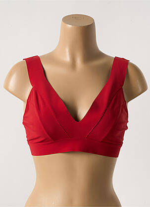 Sutien de costum de baie roșu PAIN DE SUCRE femeie