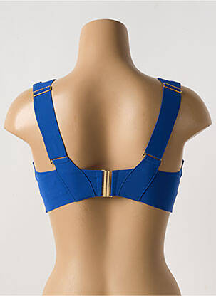Sutien de costum de baie bretele elastice sutiene albastru PAIN DE SUCRE femeie