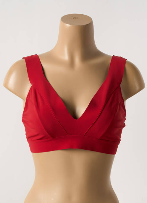 Sutien de costum de baie roșu PAIN DE SUCRE femeie