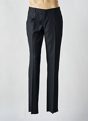 Pantalon slim țesătură poplin mărime normală negru SAINT HILAIRE bărbat