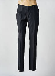 Pantalon slim țesătură poplin mărime normală negru SAINT HILAIRE bărbat