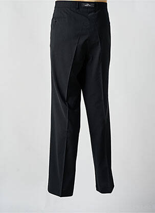 Pantalon drept țesătură poplin mărime normală negru CARL GROSS bărbat