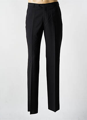 Pantalon slim țesătură poplin mărime normală negru SAINT HILAIRE bărbat