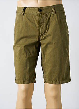 Bermudă țesătură poplin mărime normală verde CAMEL ACTIVE bărbat