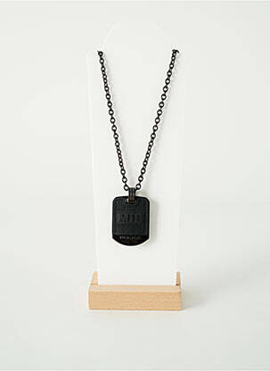 Colier negru POLICE bărbat