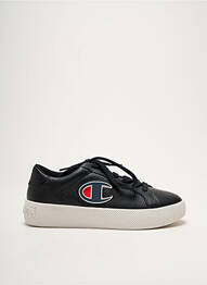 Adidași material neted toc de 4 la 6 cm negru CHAMPION femeie