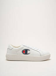 Adidași material neted toc de 4 la 6 cm alb CHAMPION femeie