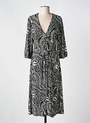 Rochie lungă negru SUMMUM femeie