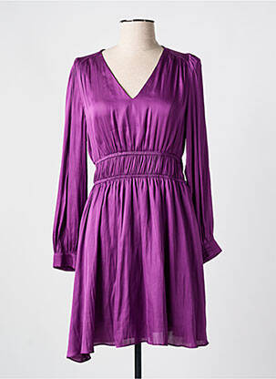 Rochie scurtă violet THE GOOD FAMILY femeie