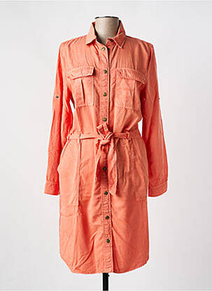 Rochie midi portocaliu SUMMUM femeie