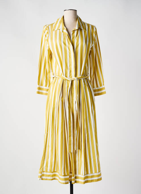 Rochie lungă galben TOUPY femeie