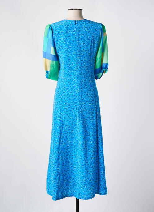 Rochie lungă albastru TOUPY femeie