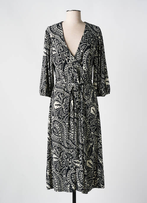 Rochie lungă negru SUMMUM femeie