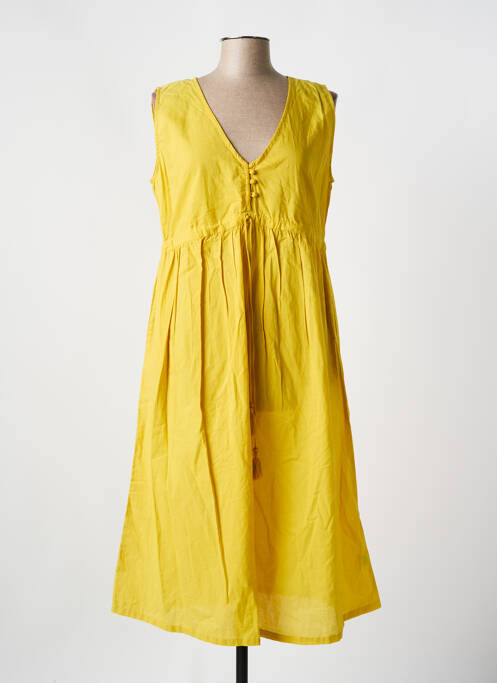 Rochie midi galben ZEN ETHIC femeie