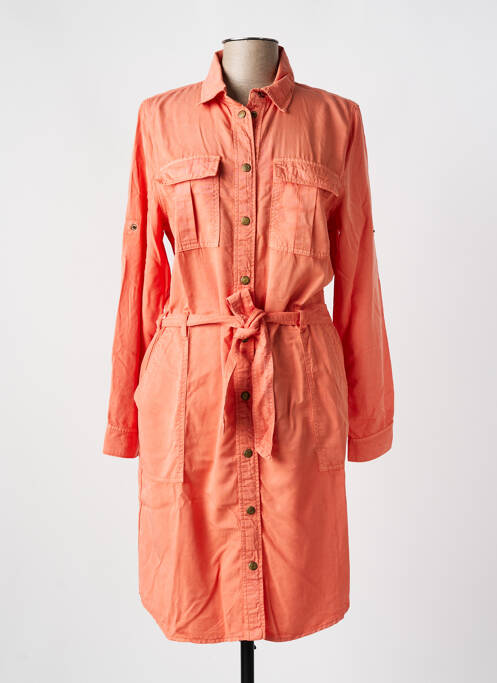 Rochie midi portocaliu SUMMUM femeie