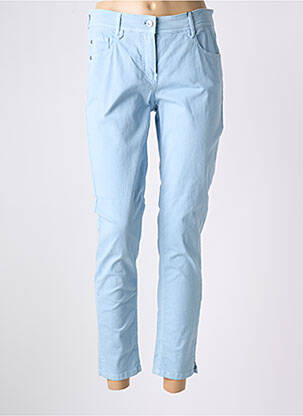 Pantalon slim albastru GARDEUR femeie