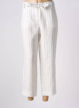 Pantalon larg bej ATELIER GARDEUR femeie