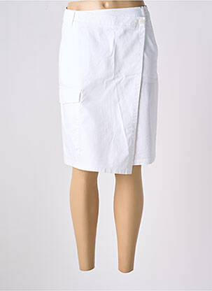 Fustă midi alb GARDEUR femeie