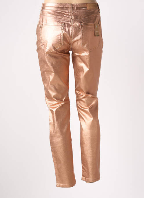 Pantalon slim portocaliu SUMMUM femeie