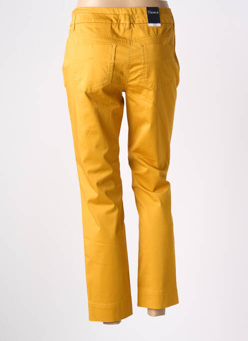 Pantalon chino galben ATELIER GARDEUR femeie