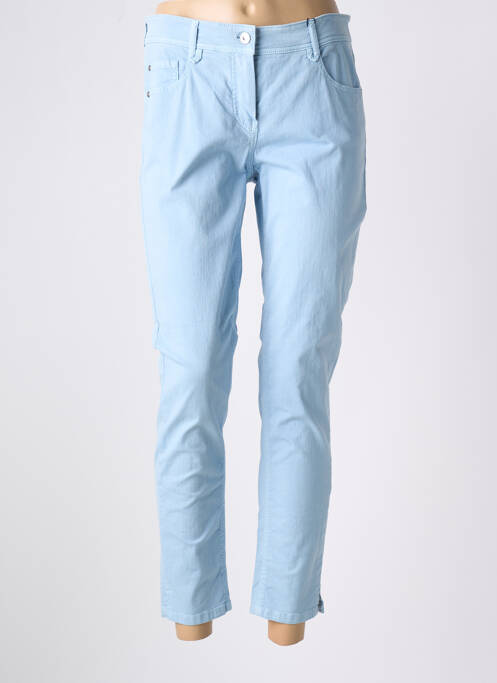 Pantalon slim albastru GARDEUR femeie