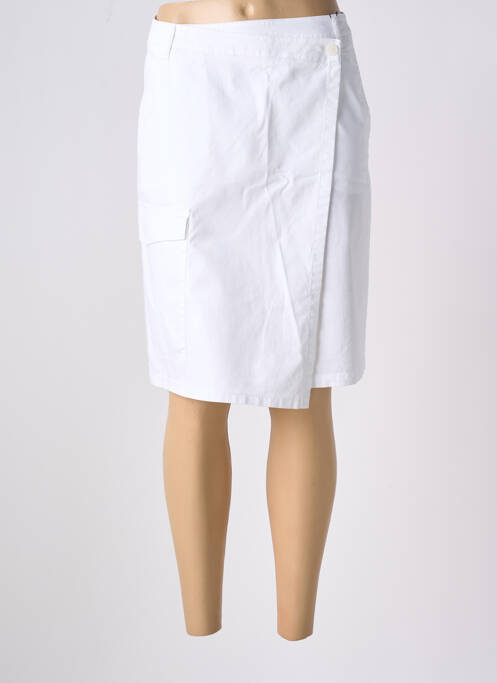 Fustă midi alb GARDEUR femeie