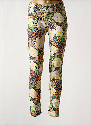 Pantalon slim maro FRACOMINA femeie