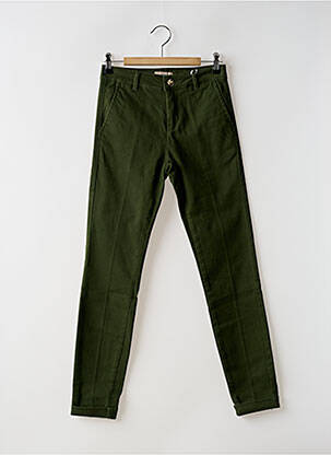 Pantalon slim verde FRACOMINA femeie