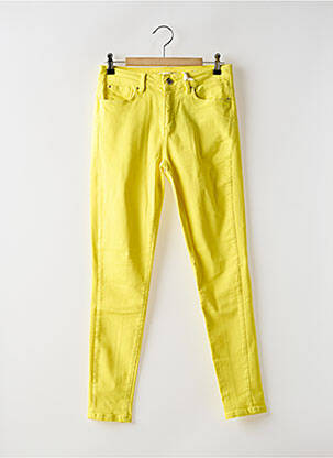 Blugi cu croială slim galben FRACOMINA femeie