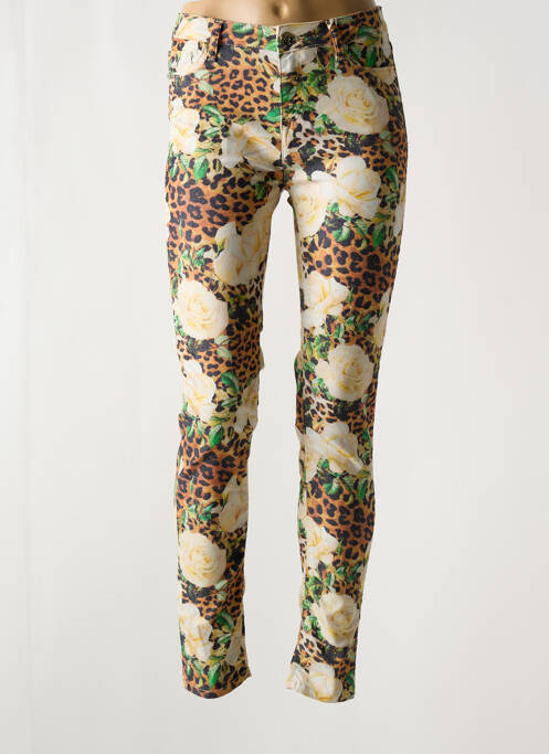 Pantalon slim maro FRACOMINA femeie