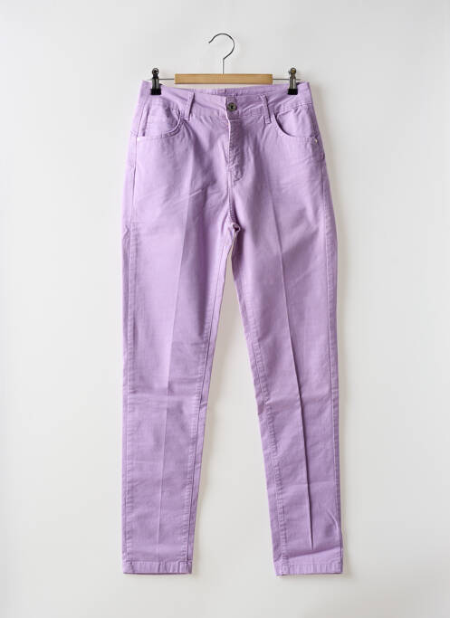 Pantalon slim violet KOCCA femeie