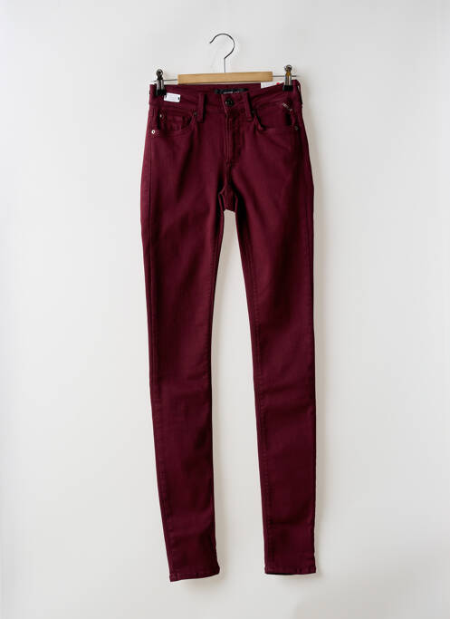 Blugi cu croială slim violet REPLAY femeie