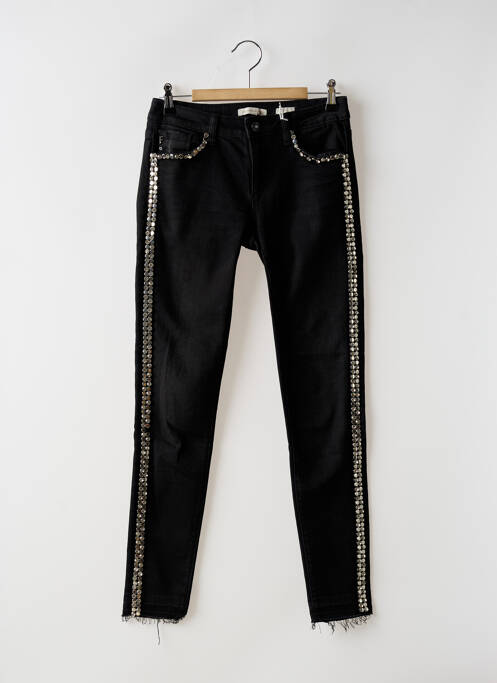 Pantalon slim negru FRACOMINA femeie