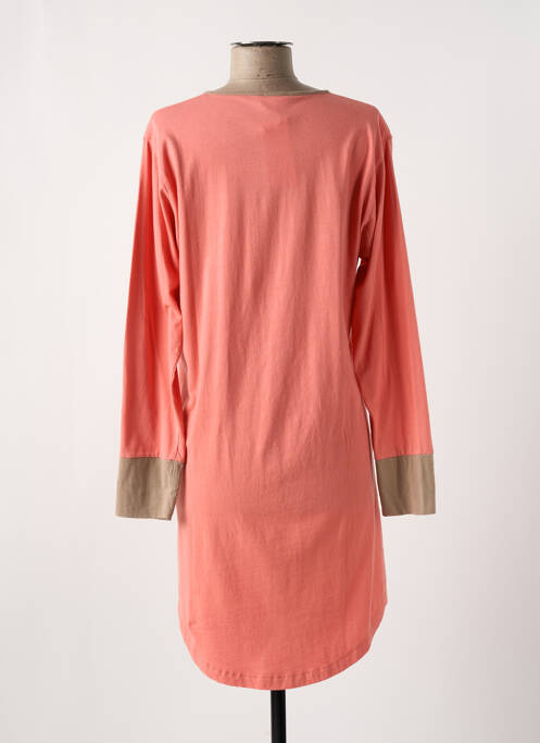 Cămașă de noapte mâneci lungi portocaliu NUIT CALINE femme