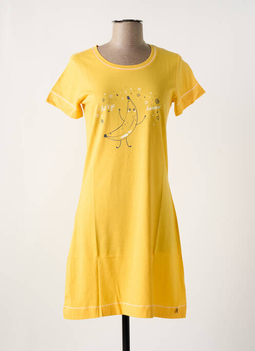 Cămașă de noapte galben REBELLE BY PASTUNETTE femeie