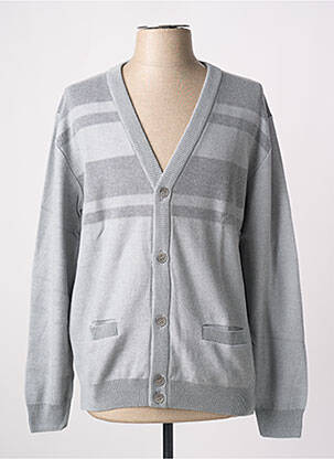 Vestă cu mâneci lungi gri PAUL RHODAMEL bărbat