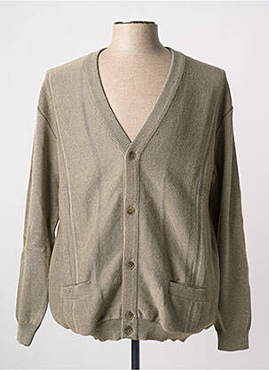 Vestă cu mâneci lungi verde PAUL RHODAMEL bărbat