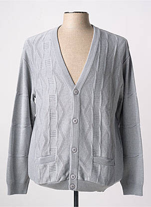 Vestă cu mâneci lungi gri PAUL RHODAMEL bărbat