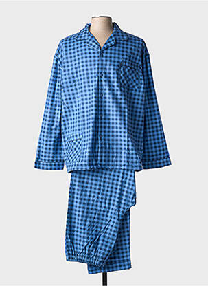 Pijama croială dreaptă albastru OUTFITTER bărbat