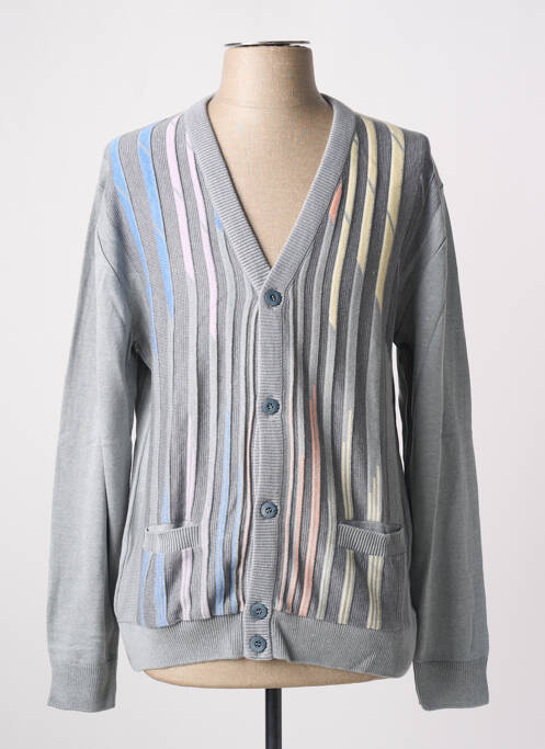 Vestă cu mâneci lungi gri PAUL RHODAMEL bărbat