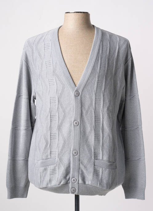 Vestă cu mâneci lungi gri PAUL RHODAMEL bărbat