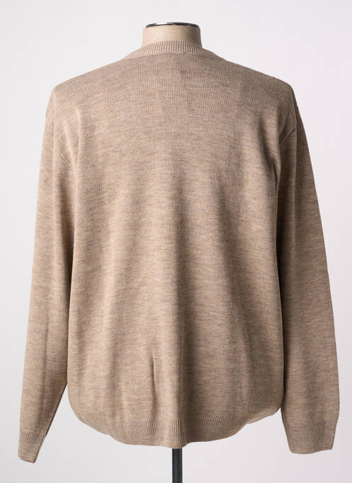 Vestă cu mâneci lungi bej PAUL RHODAMEL bărbat