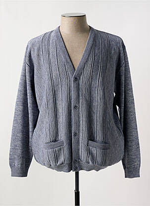 Vestă cu mâneci lungi albastru PAUL RHODAMEL bărbat