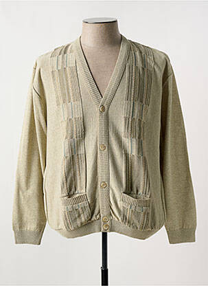 Vestă cu mâneci lungi bej PAUL RHODAMEL bărbat