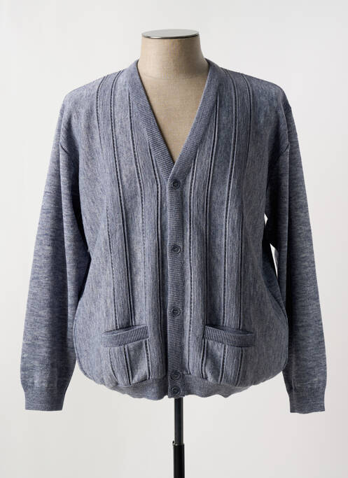 Vestă cu mâneci lungi albastru PAUL RHODAMEL bărbat