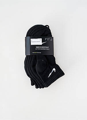 Șosete formă șosete scurte negru NIKE bărbat